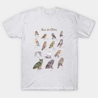 All in owl T-Shirt